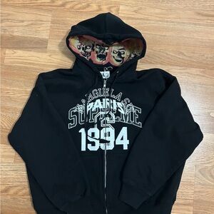 Supreme Black Knit Beanie